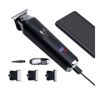 Electric Hair Clippers, Hair Cutting Machine, 1.65x5.91 inches Waterproof Precision Shaver Kit, Versatile Razor, Cordless Rechargeable Trimmer for Bald Head, Bikini, Back, Leg