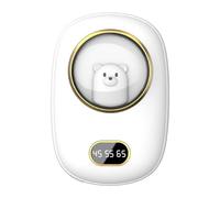 Electric Hand Warmer - Rechargeable Pocket Heater, Fast Heating Device, Adjustable Temperature Control System | Portable Winter Travel Companion, Travel Camping Use, Usb Powered Thermal Device