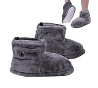 Electric Heated Booties | Five Temperature Settings | Cofortable Heating Slippers with Timer for Working, Reading, and Relaxing
