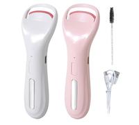Electric Heated Eyelash Curler, Lash Lifting Tool, 3 Temperature Settings, Fast Heating, Portable Beauty Accessory for Natural and False Lashes, 2.36x1.46x5.59 Inches