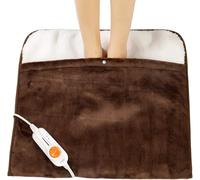 Electric Heated Foot Warmers for Men and Women Foot Heating Pad Electric with Fast Heating Technology Heating Pad Feet Warmer Auto Shut Off with 3 Temperature Setting by Gintao 22×20 inches Brown