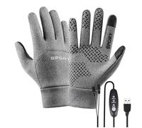 Electric Heated Gloves - USB Rechargeable Thermal Mittens, Touchscreen Warm Grip Wear, Multi-Level Heat Control Winter Hand Protection Gear | Outdoor Sports Cycling Ski Snow Camping Travel Driving