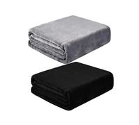 Electric Heated Throw Over Under Blanket Fleece Washable Polyester War- Mattress
