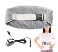 Electric Heating Pad for Cramps, Cordless Menstrual Heating Pad, Large Battery Capacity Elastic Fast Heating Auto Off Back Belly Heat Pad with 3 Heat Levels for Women and Girls