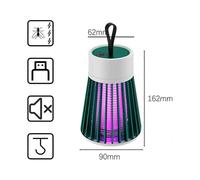 Electric Insect Killer, Mosquito Killer, Insect Trap Lamp, Usb Powered, Mosquito Lamp with Uv Light Without Radiation Mosquito Lamp for Garden Room