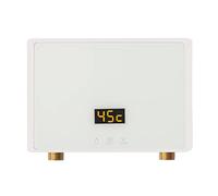 Electric Instantaneous Water Heater 5,5 KW Mini Cucina Bagno Under Table Tankless Streamline Water Heater Digital Display Sink On Demand Hot Water Heater 220 V
