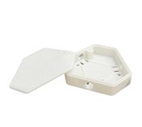 Electric Junction Box 3 Way - Terminal Wiring Case, Waterproof Box with Secure Cover, Power Case with Wire Block, Trailer Wiring Boxes, Junction Boxes for Boat Light Power Distribution Extension