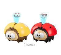 Electric Kids Floating Ball Toy, Usb Rechargeable Ladybug-Themed Interactive Educational Toy Set, Early Learning Activity for Preschool Classroom Tutoring Kindergarten Travel Playroom