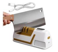 Electric Knife Sharpener - Professional Rechargeable Sharpening Tool For Kitchen Knives & Shears | Home, Restaurant & Chef Use
