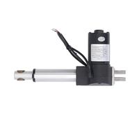 Electric Linear Actuator 24V Heavy Duty 6000N Thrust 100mm Stroke with End Limit Switch for Industrial Agricultural Machinery Aluminum Tube ABS Construction