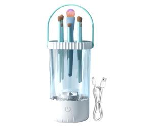 Electric Makeup Brush Cleaner | Dryer-Holder-Portable Automatic USB Cosmetic Brushes Cleaners | Eyeshadow Blush Cleaning Machine for Girlfriend Wife Sister Daughter Family Friends