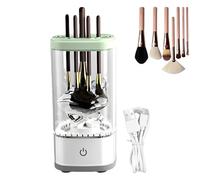 Electric Makeup Brush Cleaner, Rechargeable Automatic Washing Machine, Quick Dry Tool Cleaners, for Home, Travel, Vanity, Beauty Stations, Personal Care, Daily Grooming, 3.19x3.19x6.5 Inches
