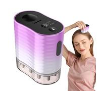 Electric Massage Atomizing Comb, Adjustable Hair Oil Dispenser, Red Light Hair Massager, Hair Comb with Massage, Atomizing Comb with Red Light for Hair Oil Application
