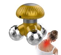 Electric Massage Roller - Mushroom Shaped Vibrator, Handheld Using with Stimulating Relaxation Effectively, Back Massager, Muscle Relief Tool, Massage Device for Relieving Neck Shoulder Back