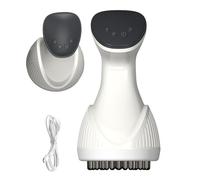 Electric Meridian Massager, Rechargeable Body Massage, I7.09x3.54in Intelligent Power-Off System, Muscle Relief Neck, Portable Brush Set for Belly Legs, Hips, Arms, Home Use