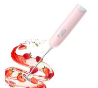 Electric Milk Frother - Automatic Coffee Foamer Wand For Creamy Beverages, Durable Stainless Steel Whisk With High Speed Motor | Handheld Frothing Tool For Latte Cappuccino Hot Chocolate Drinks