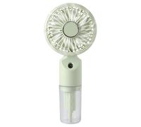 Electric Mist Fan Portable - USB Rechargeable 3 Speed Air Cooler Fan