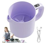 Electric Mixer - Rechargeable Electric Beater | Egg Beater Electrical | Electrical Beaters Rice Cleaner Bowl | 1 L Mixing Bowl Portable Filter Machine Baking Tools Kitchen Gadgets for Cooking Baking