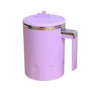 Electric Mixing Mug, 5.71x4.72x3.54 Inches Auto Stirring Cup, Portable Travel Blender with Rotating Function, Self-Stirring Mug for Home, Drinks, Spill-Resistant Lid