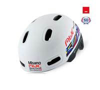 Electric Mooving Green Casco Hm090l058 Bianco e multicolor