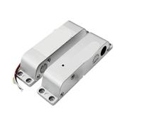 Electric Mortise Locks Drop Bolt Lock DC12V Electronic with Adjustable Time Delay Fail Safe Mode for Access Control