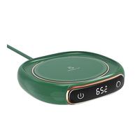 Electric Mug Warmer | Desk Cup Warmer with 3 Temperature Settings | 10W Portable Coffee Mug Warmer, Desk Cup Heater for Coffee, Drinks, Milk, and Hot Beverages at Home Or