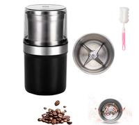 Electric Multi-Use Cup Grinder - Large Capacity Stainless Steel, Coffee Grinder & Spice Grinder for Home Kitchen, Powerful Motor & Stainless Steel Blade, Detachable Cup, Easy Clean (Single Cup)