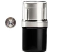 Electric Multi-Use Cup Grinder, Large Capacity Stainless Steel Coffee & Spice Grinder for Home Kitchen with Detachable Cup for Grain Nuts Coffee Beans Spices (Single Cup B)