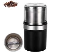 Electric Multi-use Cup Grinder - Large Capacity Stainless Steel, One-Touch Coffee Grinder, Easy Clean, Coffee Grinders & Spice Grinders for Home Kitchen (Single Cup-B)