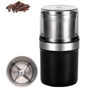 Electric Multi-use Cup Grinder - Large Capacity Stainless Steel, One-Touch Coffee Grinder, Easy Clean, Coffee Grinders & Spice Grinders for Home Kitchen (Single Cup-A)