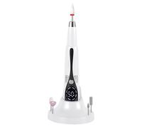 Electric Nail Buffer, Cordless Nail File, 5.2x0.91 inches Rechargeable 3 Adjustable Modes, Led Device Display, Manicure Pen Sander Shiner for Fingernails, Care Polisher, Women