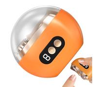 Electric Nail Clipper, USB Rechargeable Cutter, 3-Speed Settings, LED Light Feature, Fingernail Maintenance Tool, 2.95x3.35 inches, Portable Home Salon Device, Safe for Elderly