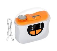 Electric Nail Clippers Adults, Automatic Toenail Trimmer, Quiet Nail Clipper, 7.6x8x3.15cm Scraps Storage for Home Manicure, Pedicure, Elderly and Baby Care