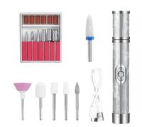 Electric Nail Drill Kit, Rpm Professional Manicure Machine, Lightweight Portable Design, Low Noise Rechargeable Nail File for Acrylic and Gel Nails, 5.31x0.79 Inches