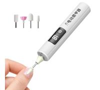 Electric Nail Drill Manicure Polisher Nail Grinder Machine Home Salon Trav