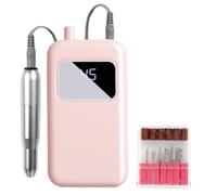 Electric Nail File - 45-Speed Precise Statable | 12 x 6,5 cm Elettrico Nail Drill For Manicure, Versatile for Professionals Mother Girlfriend Salon Home Travel Practice