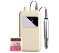 Electric Nail File - 45-Speed Precise Statable | 12 x 6,5 cm Elettrico Nail Drill For Manicure, Versatile for Professionals Mother Girlfriend Salon Home Travel Practice