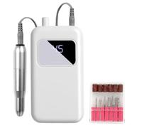 Electric Nail File - 45-Speed Precise Statable | 12 x 6,5 cm Elettrico Nail Drill For Manicure, Versatile for Professionals Mother Girlfriend Salon Home Travel Practice