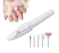 Electric Nail File, Cordless Nail Drill, Professional Fingernail Tool, Manicure Drill Machine Adjustable Speed and Precision Control for Trimming, 6.3x1.18x0.75 Inches