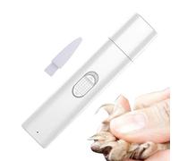 Electric Nail File for Dogs, Portable Quiet Dog Nail Grinder, 4.72x1.1x0.87 inches Pet Claw Trimmer, Grooming Tool, Rechargeable Toenail Filer for Large, Medium, Small Pets & Cats