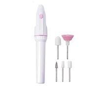 Electric Nail File, Nail Drill Machine, Lightweight Build Rechargeable Design Compact Form Travel Ready, Pedicure Kit for Manicure, Polishing, Grinding, Trimming 6.3x1.18x0.75 Inches
