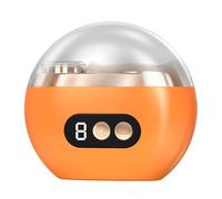 Electric Nail Trimmer, USB Rechargeable Fingernail Cutter, 2.95x3.35 inches 3 Speed Settings LED Nail Clipper for Home Salon Fingernail Maintenance, Seniors and Baby Care