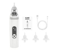 Electric Nasal Aspirator - ABS+air Pump+silicone 18.5x5x3.5cm | 3-level Washable Quiet | Strong Suction Nasal Aspirator For Boys Girls Children Lovers Families Friends