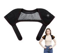 Electric Neck Heating Pad, Shoulder Warming Mat, 3 Heat Settings, Carbon Fiber Thermal Plate, (65cm, 1 Piece, Black), Perfect For Collar Tension, Upper Back Relief