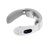 Electric Neck Massager Machine, Cordless Portable Shoulder Massager, Pain Reliever and Muscle Relaxation Tool, for Men, Women, Dad, Mom, Home or Travel Use,5.91x5.71x1.77 Inches