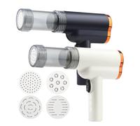 Electric Noodle Maker - Automatic Pasta Machine | Portable Mixer with 5 Types Accessory Cordless Making Tool for Home Cooking Pizza Food Vegetable Prep