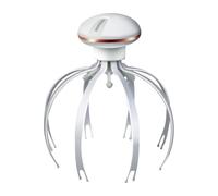 Electric Octopus Head Massager, Scalp Relaxation, Rechargeable Cordless Claw Scruncher with Soothing Vibration, Portable Stress Reliefs Tool for Home and Travel, 6.06x6.89 inches