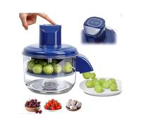 Electric Peeling Machine for Grape, Rechargeable Small Fruit and Vegetable Automatic Peeler, Quick Peeling Machine for Home, Camping and Businesses