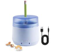 Electric Pencil Sharpener - 3.15 Inch Battery/USB Operated Sharpener | Home Office School Must Have, Portable Electric Sharpeners, for Youth Teens, Students Teachers and Professionals