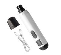 Electric Pet Nail Grinder - 5-Speed Quiet Dog Nail Grinder | USB Rechargeable Pet Trimmer with Two LED Light | Professional Electric Nails File for S/M/Large Dogs Cats | LCD Display Grooming Tool